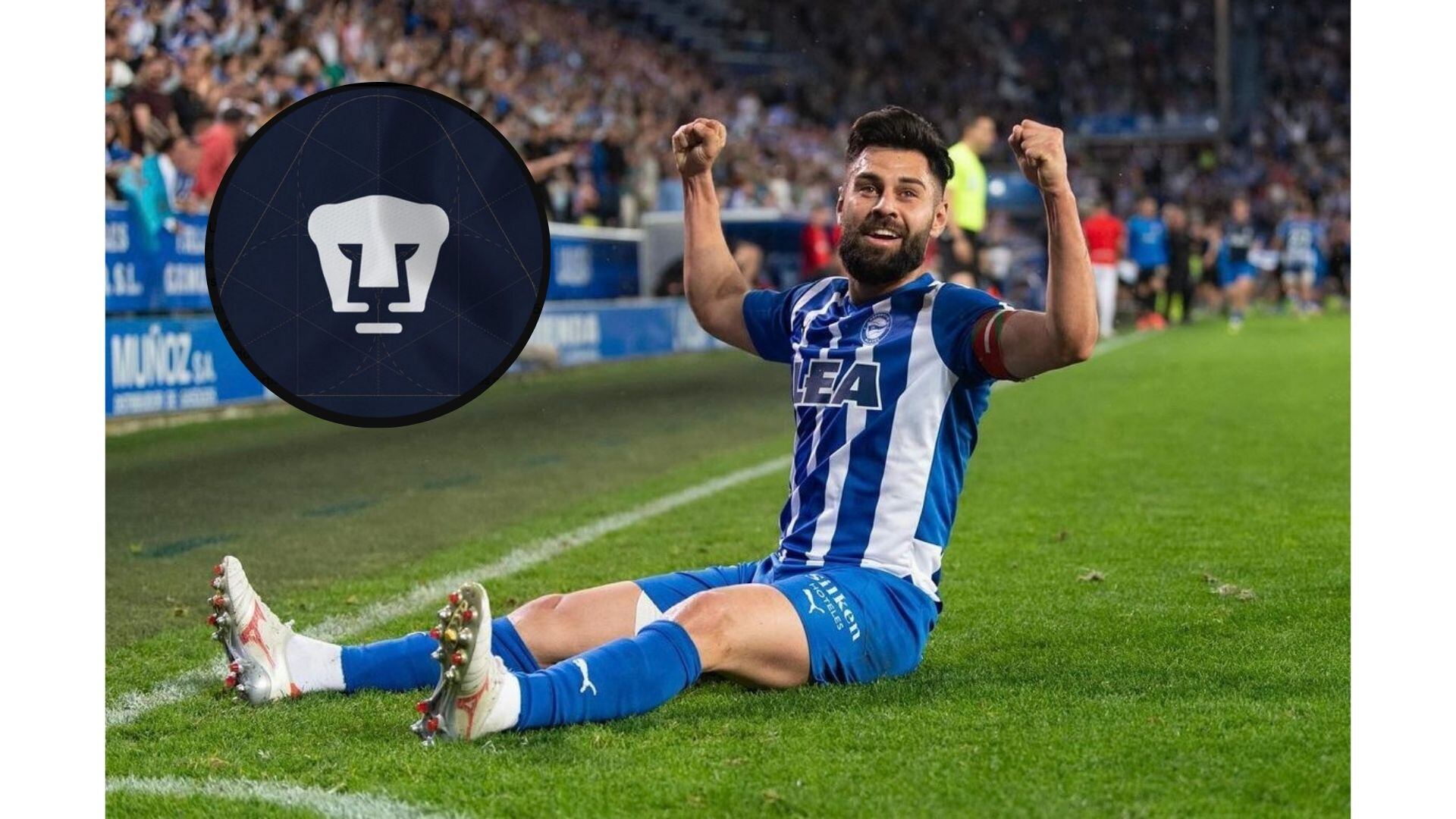 El excapitán de LaLiga Española, Rubén Duarte, llega como refuerzo de Pumas a la Liga MX. Imagen: @rubenduarte27 (especial).