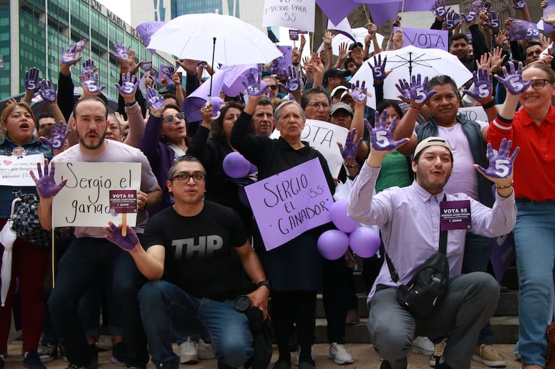 Candidato 55 a la SCJN, Sergio Molina, concluye campaña en la CDMX