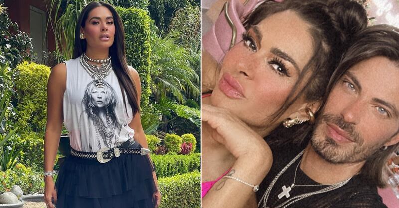 Galilea Montijo e Isaac Moreno