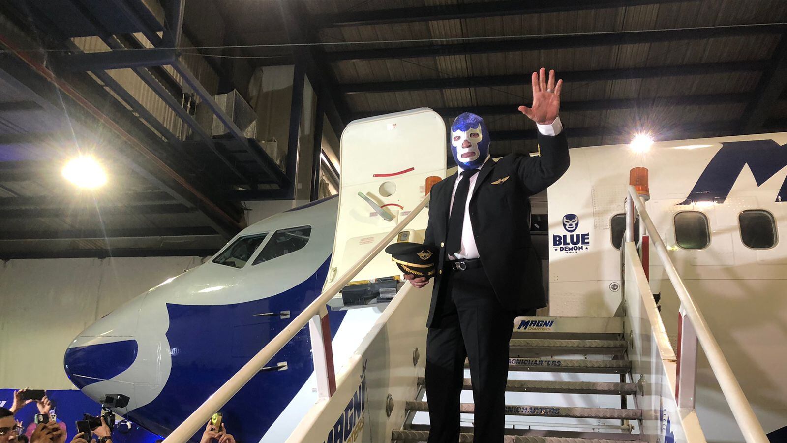 Blue Demon avión