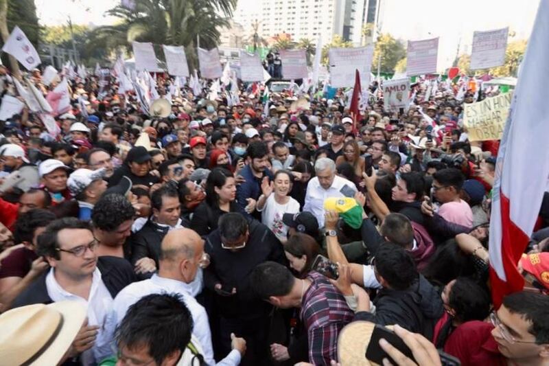 Marcha AMLO.