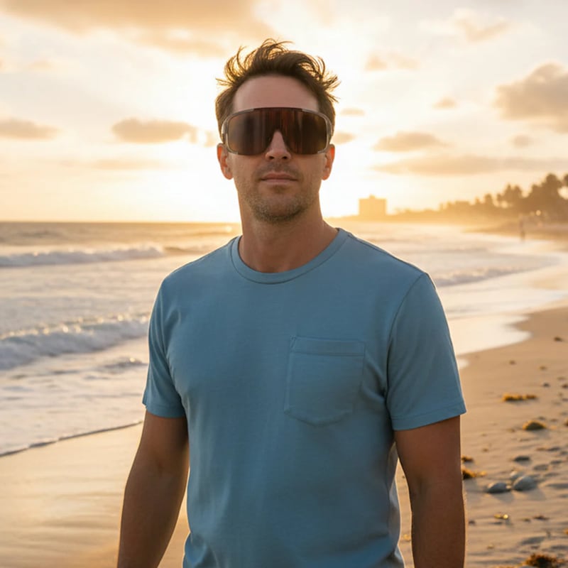 Destacan piezas versátiles y atemporales como gafas, ropa deportiva de alto rendimiento, calzado en piel trabajado artesanalmente y tenis en tonos cálidos que conquistan el invierno con estilo