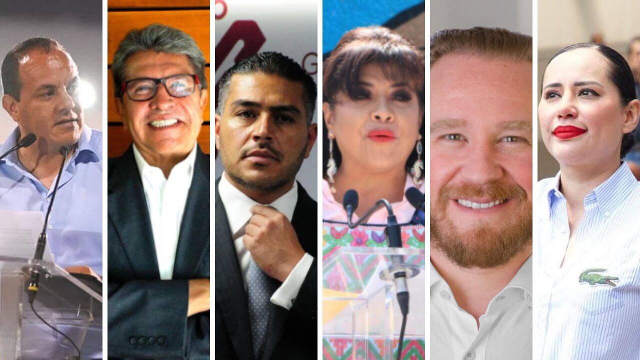 Políticos buscan la jefatura de Gobierno de la CDMX.
