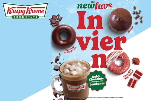 Así puedes obtener un kit de donas de invierno de Krispy Kreme