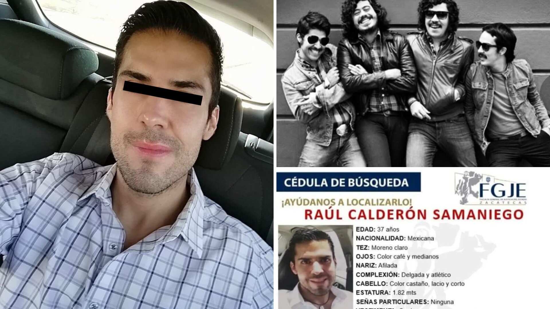 El abogado y músico Raúl Calderón Samaniego desapareció el 31 de diciembre y fue hallado sin vida el 2 de enero, las autoridades no han aclarado las causas del deceso.
