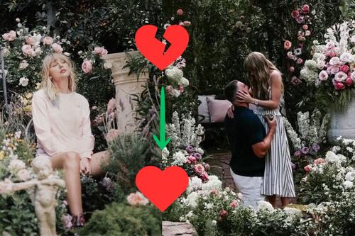 ¿Sola por siempre? Taylor Swift rompe profecía de sus canciones al comprometerse con Travis Kelce