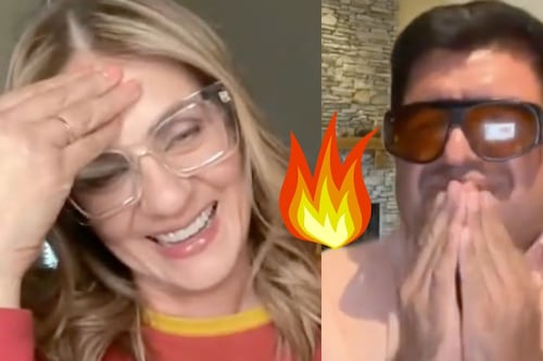 Video: Flor Rubio transmitió contenido XXX en su programa y los conductores se prendieron: “es muy atrevido”