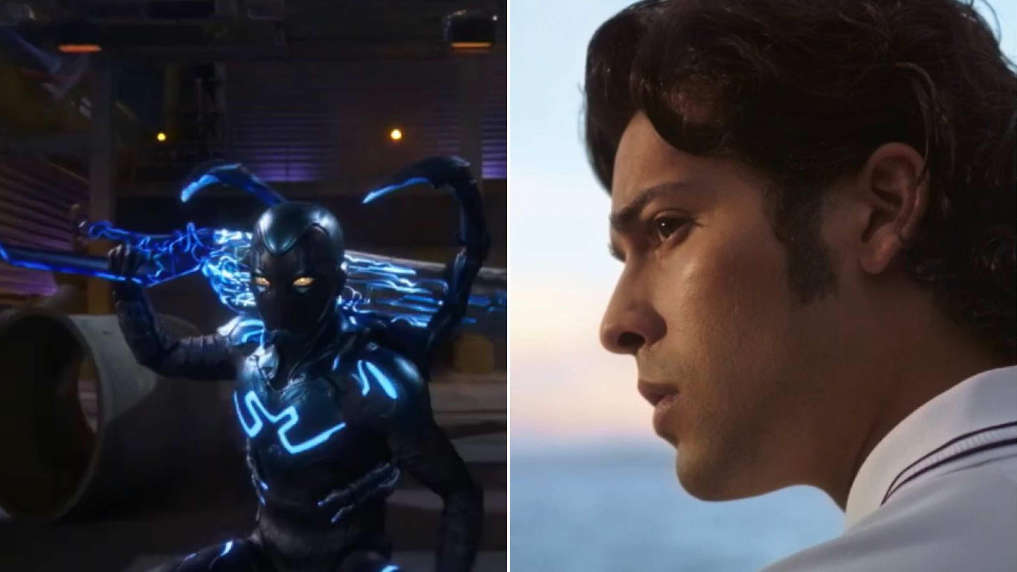 Blue Beetle en la pantalla grande