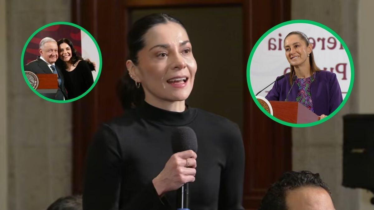 ¿Saldrá en el detector de mentiras? Ana Elizabeth García Vilchis reaparece como reportera en la mañanera de Sheinbaum