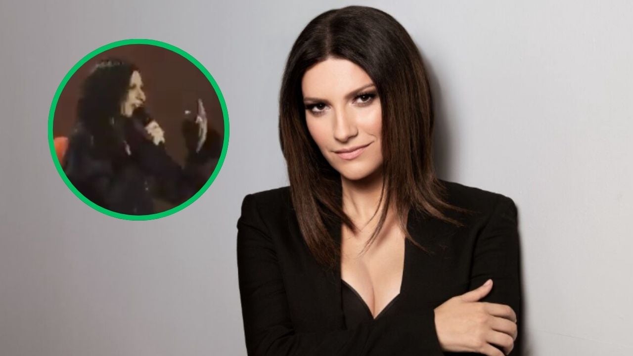 Laura Pausini detiene concierto en Lima