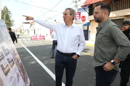 Entrega Pepe Chedraui rehabilitación vial en la Junta Auxiliar de San Baltazar Campeche