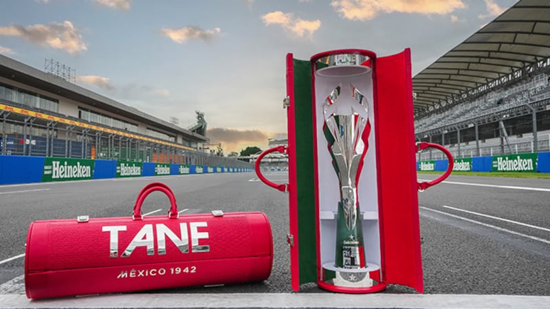 Trofeo del Gran Premio de la Ciudad México 2023.