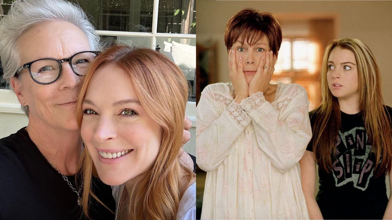 Lindsay Lohan y Jamie Lee Curtis