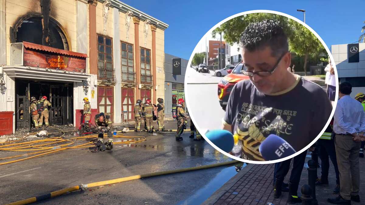 Incendio en Murcia, España