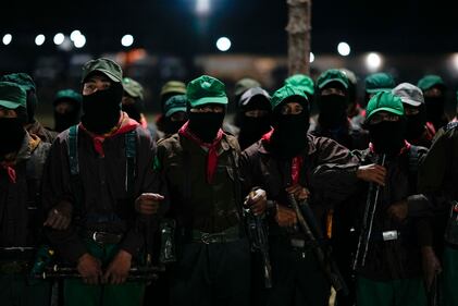 EZLN conmemora 30 años de su levantamiento.