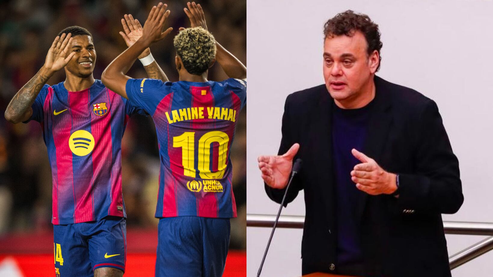 Faitelson criticó la cancelación del juego de Barcelona en Miami.