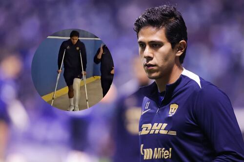 Pumas confirma grave lesión de José Juan Macías, ¿Paradela lo retira del futbol?