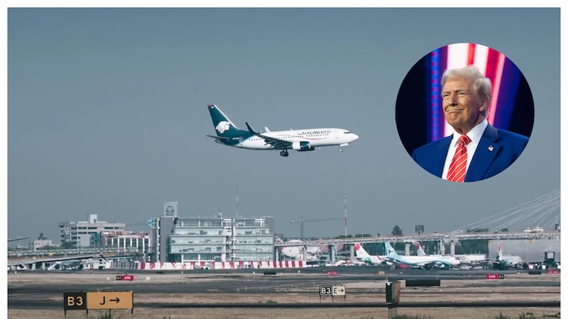 Trump cancela 13 rutas aéreas de México por incumplir acuerdo bilateral de aviación