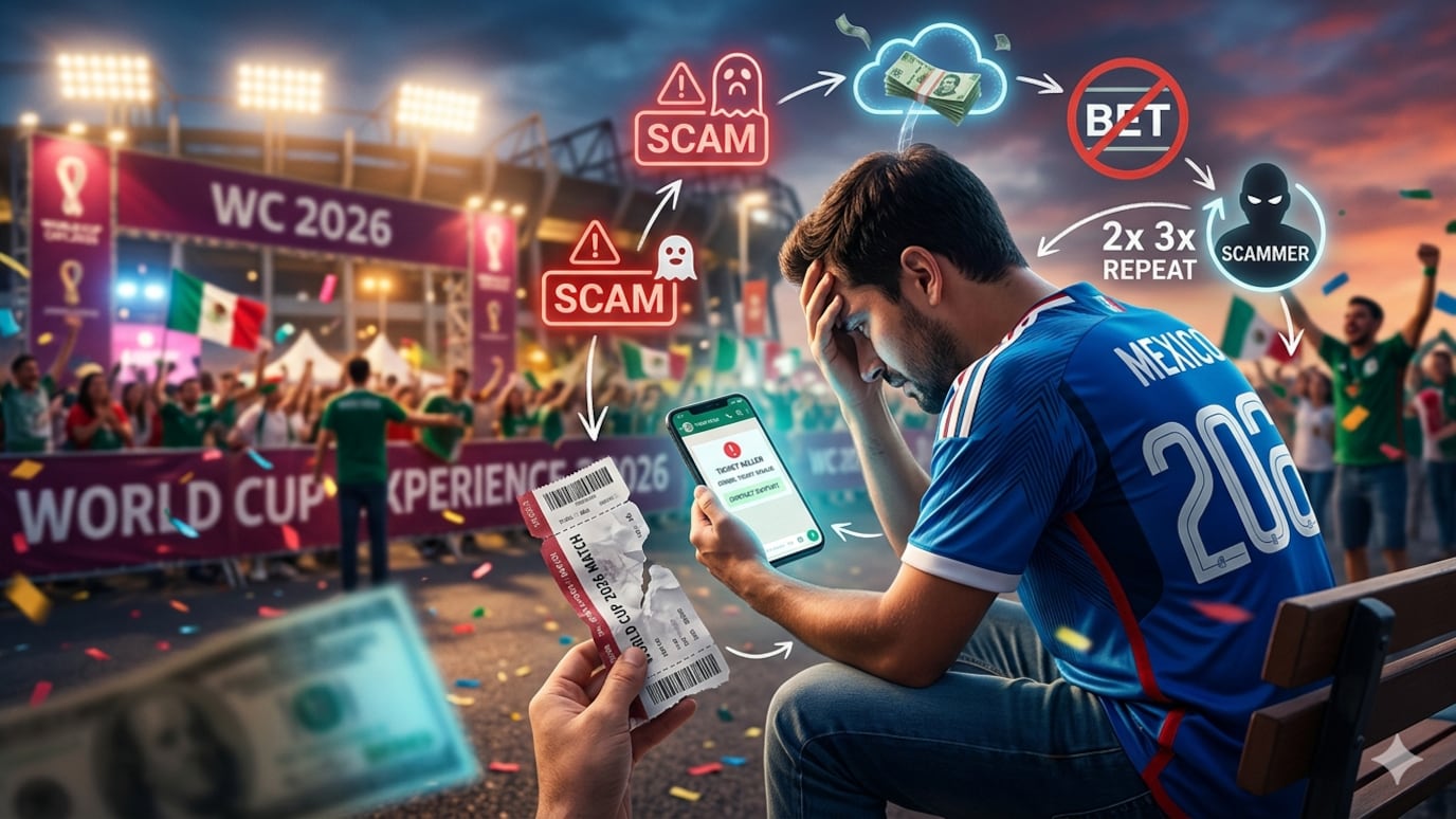 Pierdes hasta tres mil pesos y no queda ahí; 54% cae dos o tres veces porque los estafadores vuelven a buscarlos.