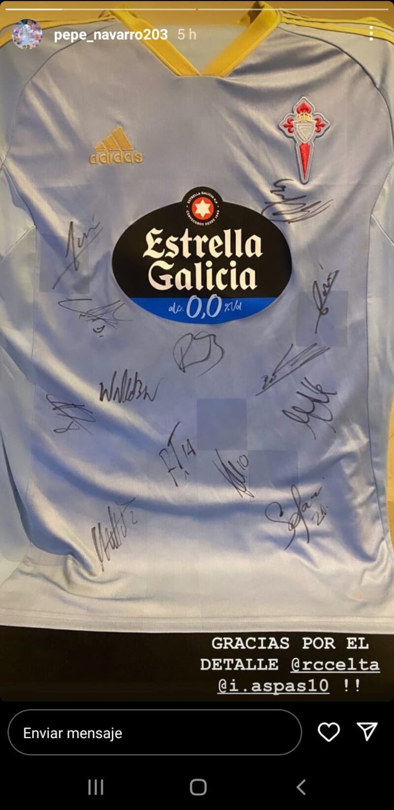 José Navarro presumió su regalo de lujo