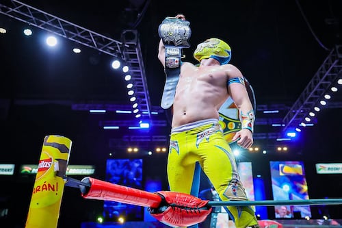 Máscara Dorada y Mike Bailey paralizarán la Arena México con una lucha por el oro