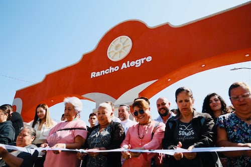 Renuevan acceso principal en Rancho Alegre con inversión superior a 23.8 mdp