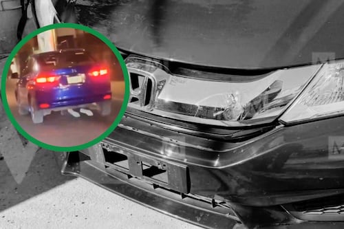 ¿Ocultó evidencia? Arrolló a motociclista en Iztapalapa y “limpió” su auto antes de huir