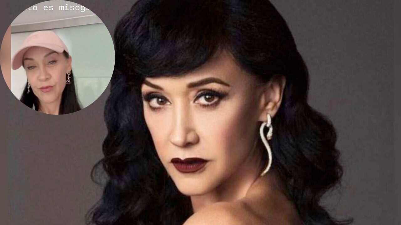 Se defiende tras ser atacada por los reporteros.