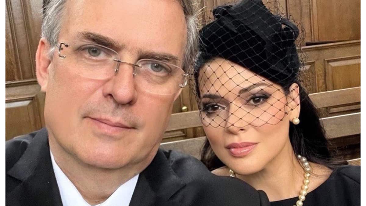 El canciller acudió al funeral de Isabel II. (Especial)