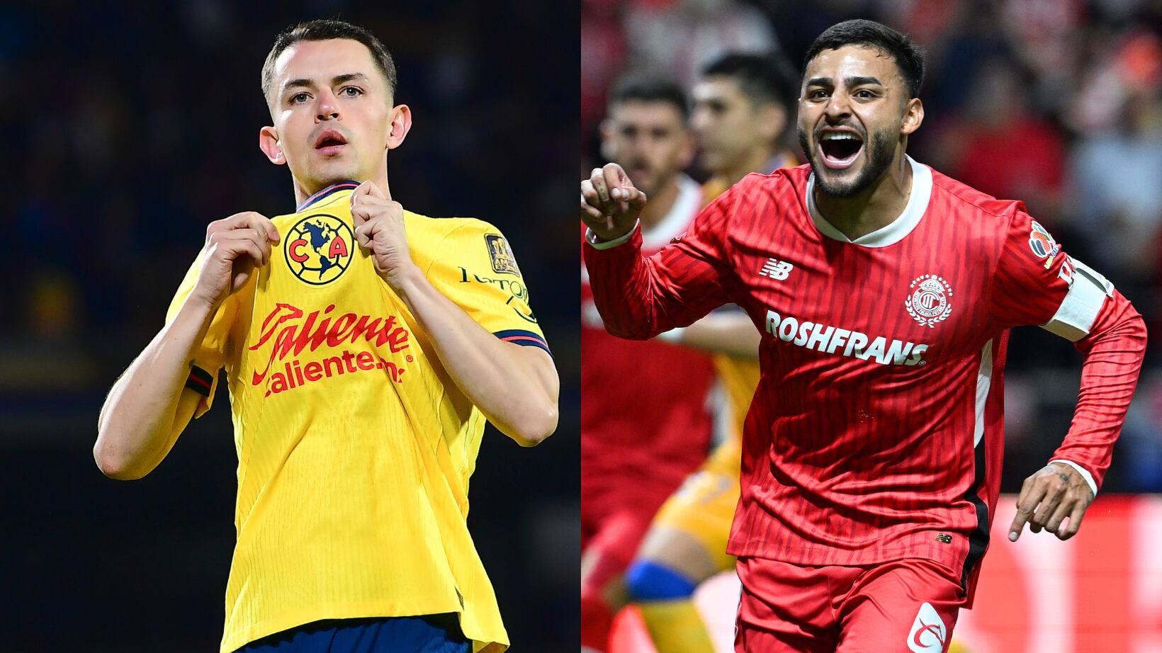 Álvaro Fidalgo y Alexis Vega son los más valiosos de América y Toluca.