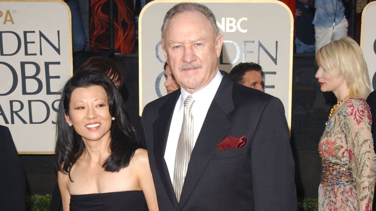 Betsy Arakawa y Gene Hackman
