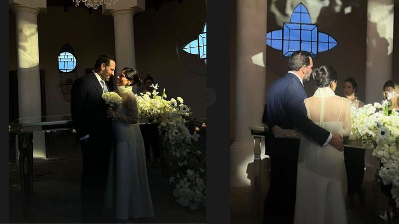 Ana Brenda Contreras tiene una boda de ensueño con Zacarías Melhem
