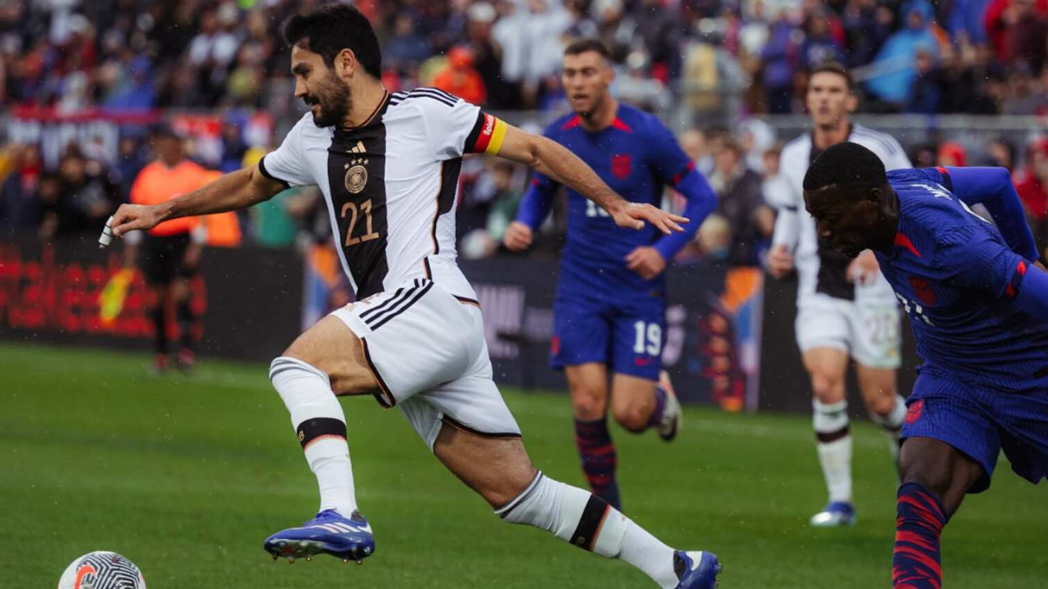Alemania venció 3-1 a Estados Unidos.