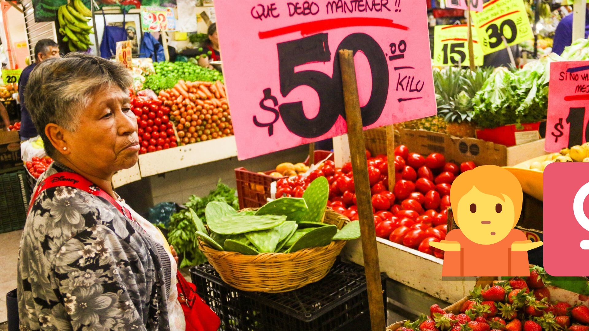 Tres cada 10 mexicanos carecen de ingresos para una canasta básica de alimentos, tasada en dos mil 370 pesos, por persona, al mes.