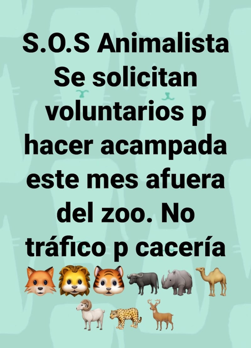 El grupo Ambientalistas Nuevo León quiere vigilar muy de cerca a las especies del zoológico.