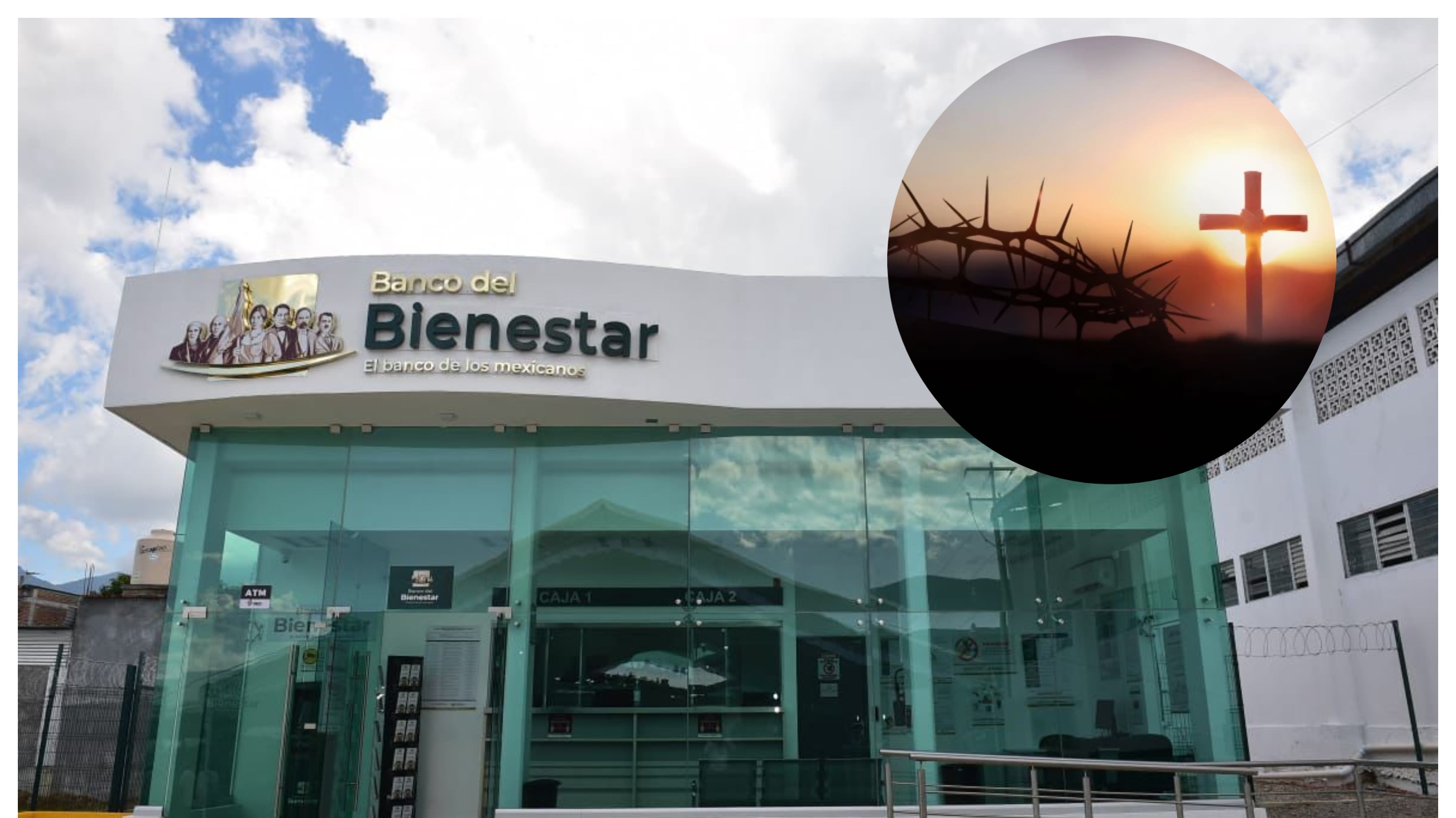 Bancos en Semana Santa