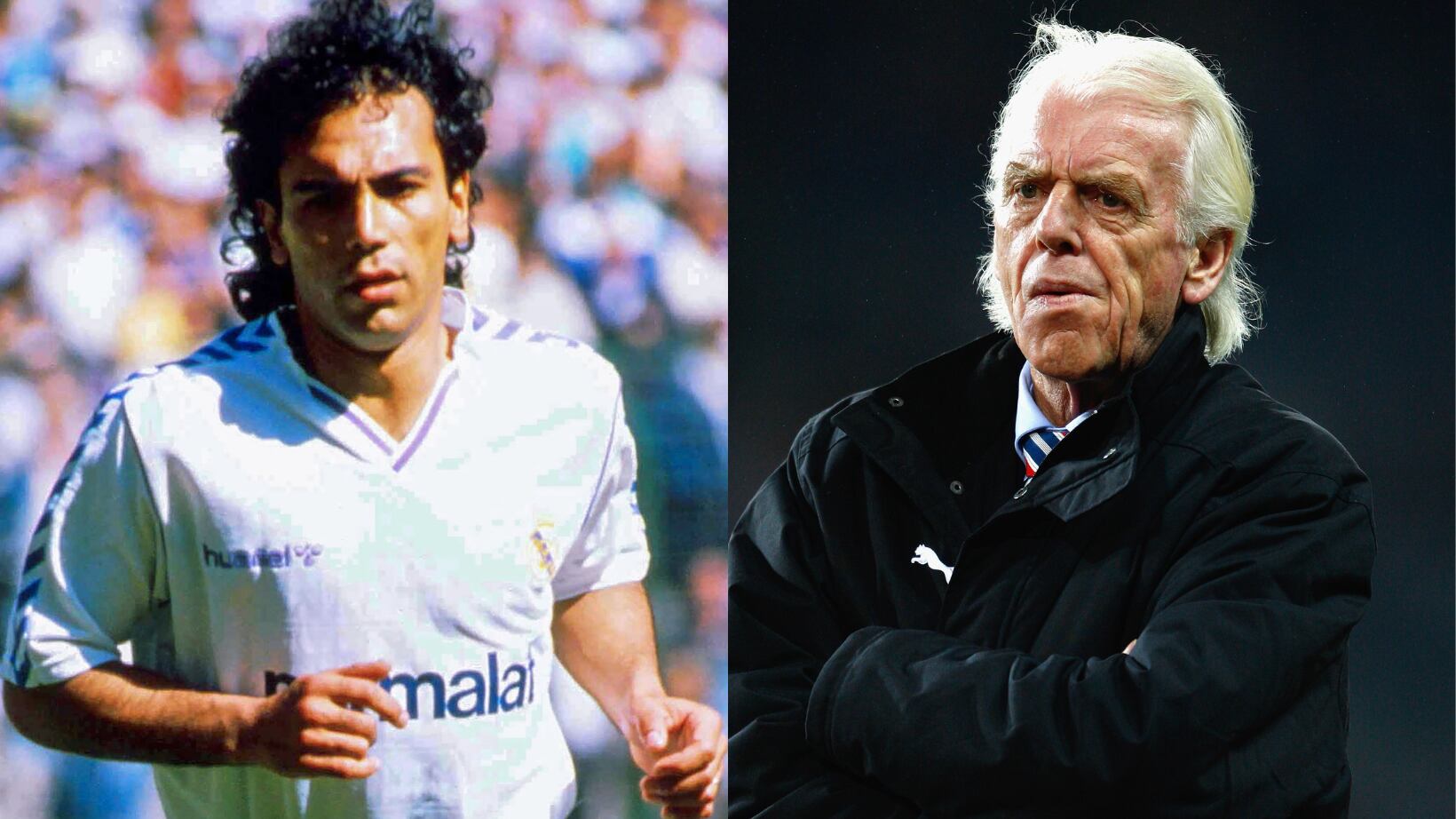 Hugo Sánchez y Leo Beenhackker salieron peleados en el Real Madrid.