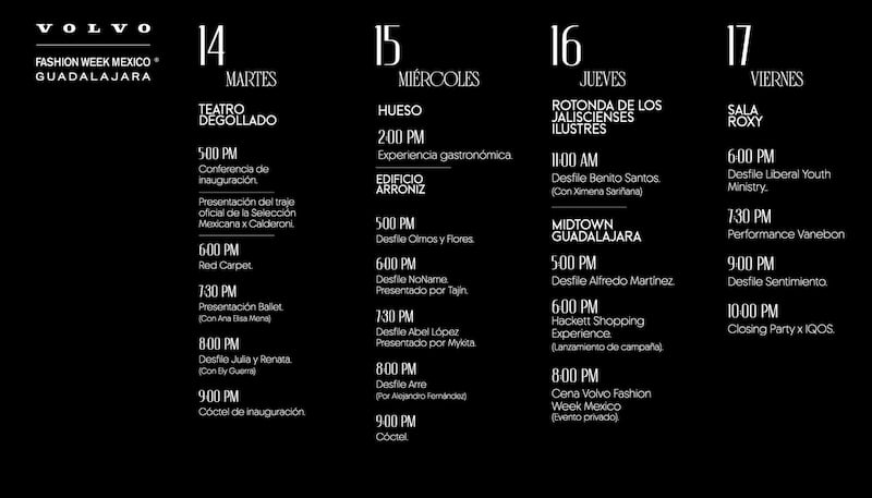 Fashion Week Guadalajara