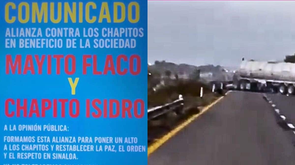 Mayito Flaco y Chapito Isidro hacen ‘alianza por la paz’ mientras hay narcobloqueos en Sinaloa