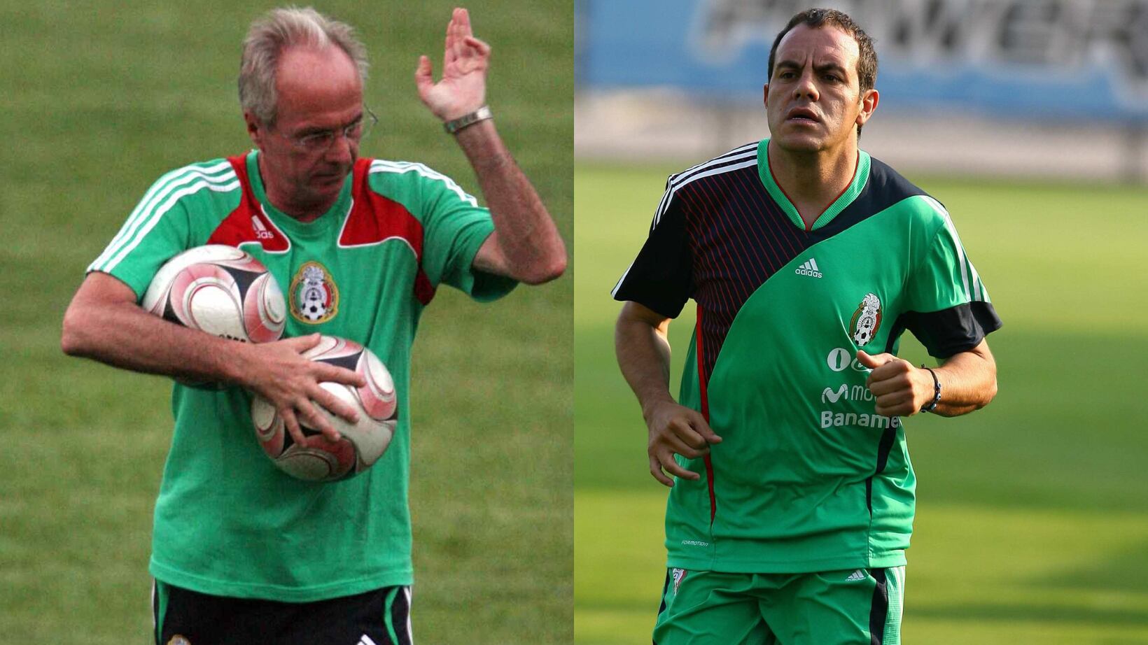 Sven-Göran Eriksson no tenía una buena relación con Cuauhtémoc Blanco.