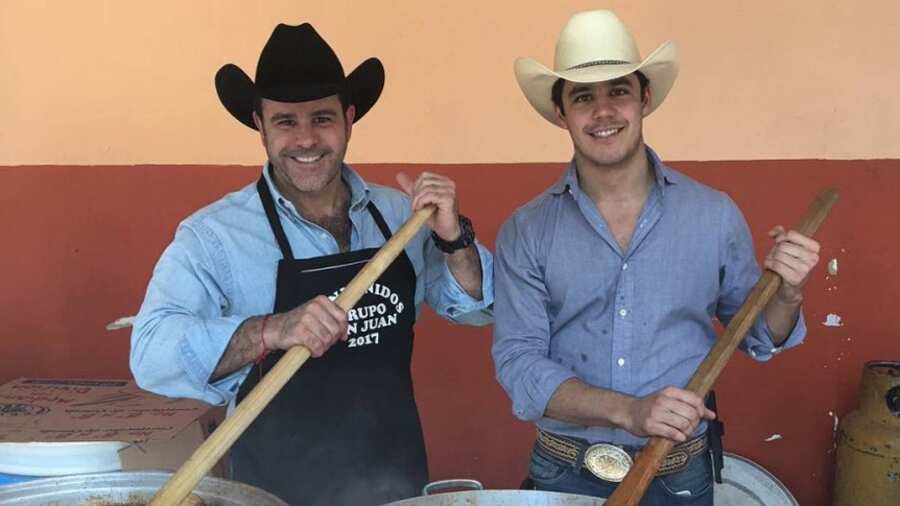 Eduardo capetillo y su hijo