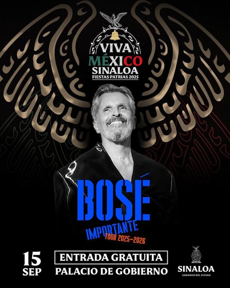 Miguel Bosé en Culiacán