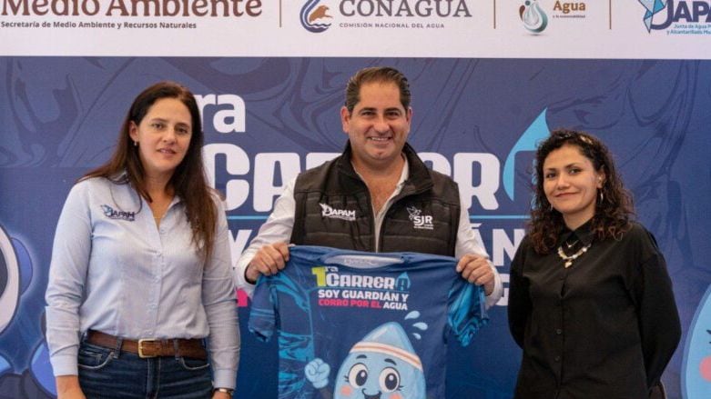 Anuncian la carrera “Soy guardián y corro por el agua” en San Juan del Río