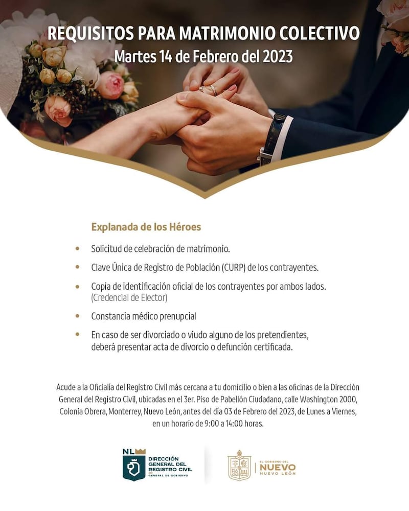 Aquí puedes encontrar los requisitos para el enlace.