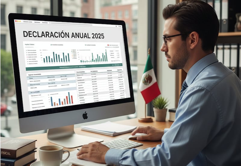 Personas morales y RESICO deben declarar antes del 31 de marzo; sin e.firma y pago bancario no se envía.