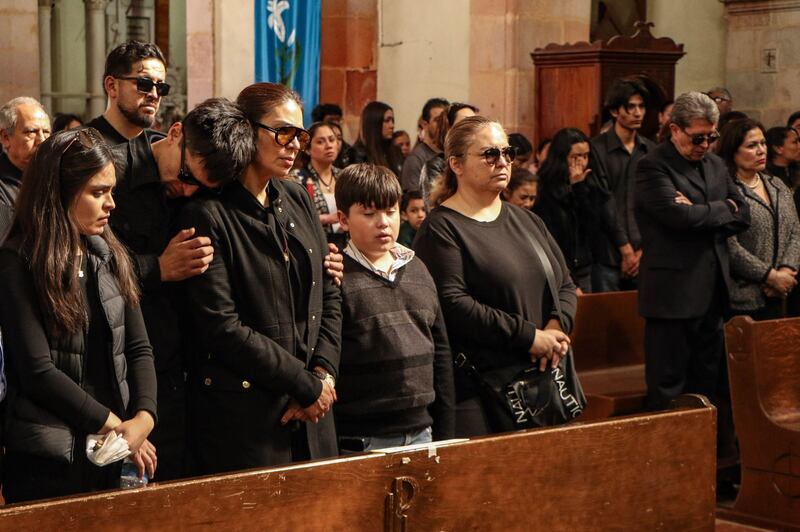 Realizan funeral de Juan Pérez Guardado, cuñado de Ricardo Monreal
