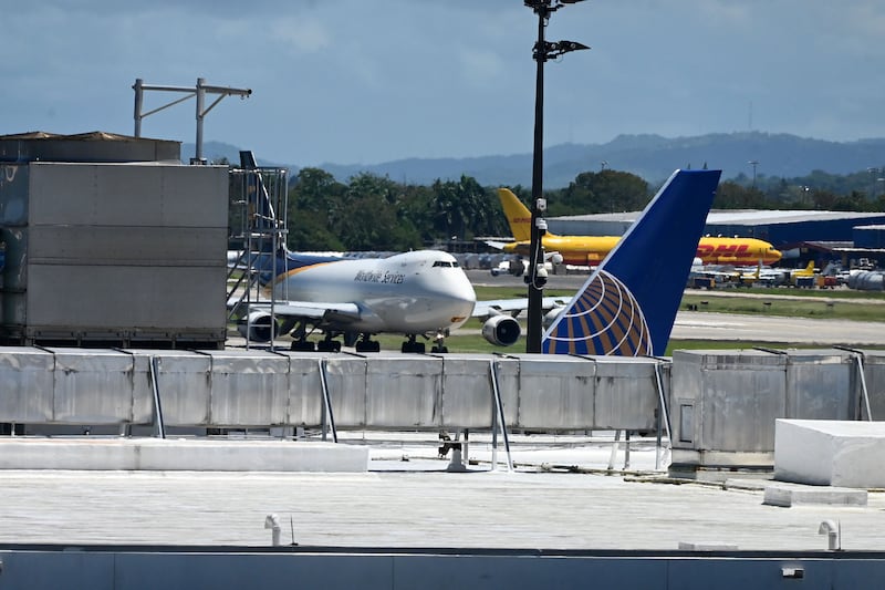 Avión UPS, Boeing 747.