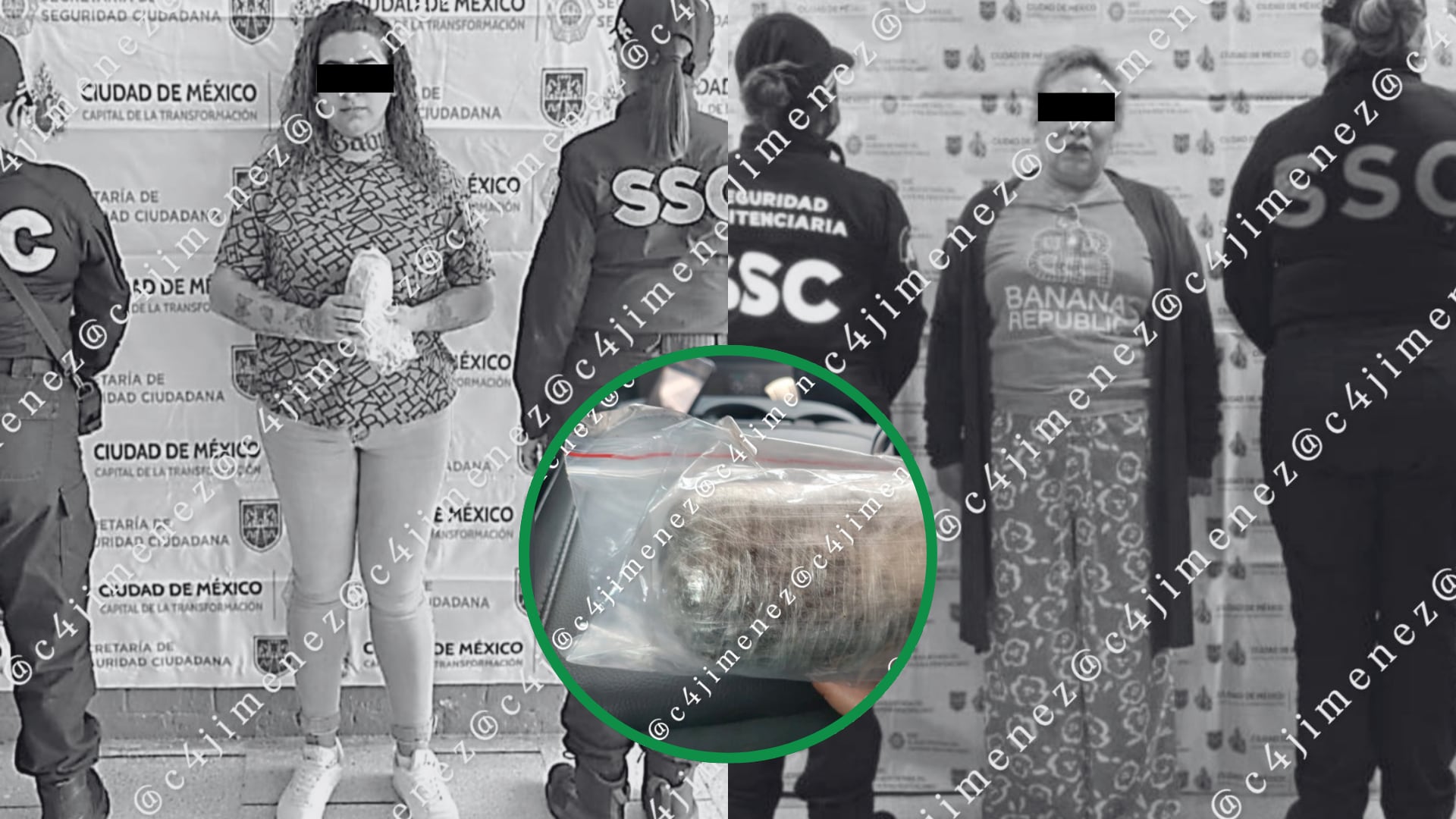 La revisión se realizó luego de que custodios notaran a la visitante visiblemente nerviosa y con actitud inusual durante el proceso de ingreso al centro penitenciario.