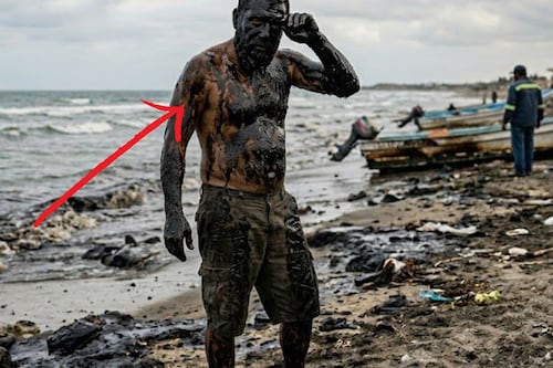 ¿Qué hacer si tienes contacto con chapopote en playas de Veracruz y Tabasco?