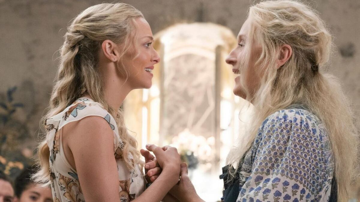 Meryl Streep y Amanda Seyfried en 'Mamma Mia'